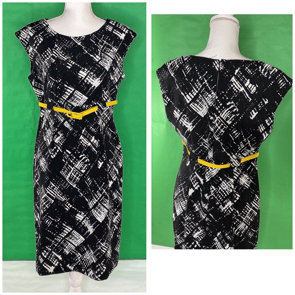 Black and white dress